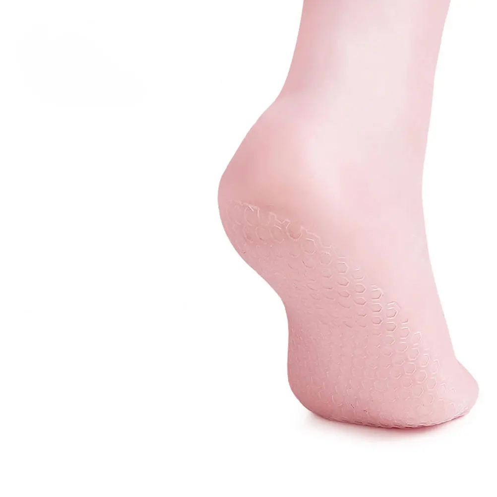 

1 Pair Long Moisturizing Socks Skin-Friendly Elastic Anti-Cracking Covers Dry Cracked Feet Care Foot Protection Supplies Women'S