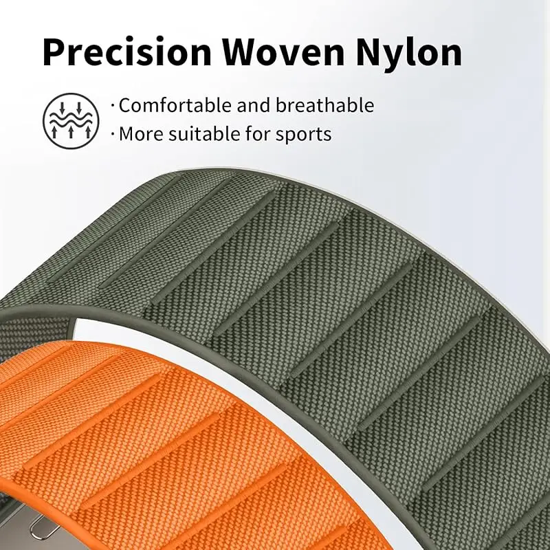 Alpine Loop Strap For Apple Watch Ultra 2 49 45 46mm 44mm 42mm 41mm 40mm 38mm Bracelet for iWatch Series 10 9 8 7 6 5 4 3 Band