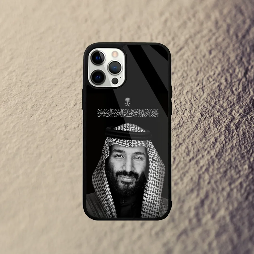 حافظة هاتف سلمان المملكة العربية السعودية لهاتف آيفون 15,14,13,12,11,Plus,Pro,Max Mini Magsafe شحن لاسلكي مغناطيسي