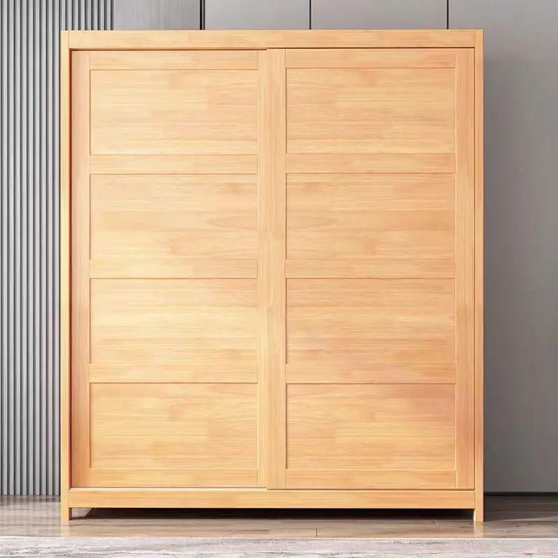 

Nordic Wide Wardrobe Horizontal Expansive Storage Space Broad Wardrobes Aesthetic Fitting Home Furniture Kledingkast XY40YG
