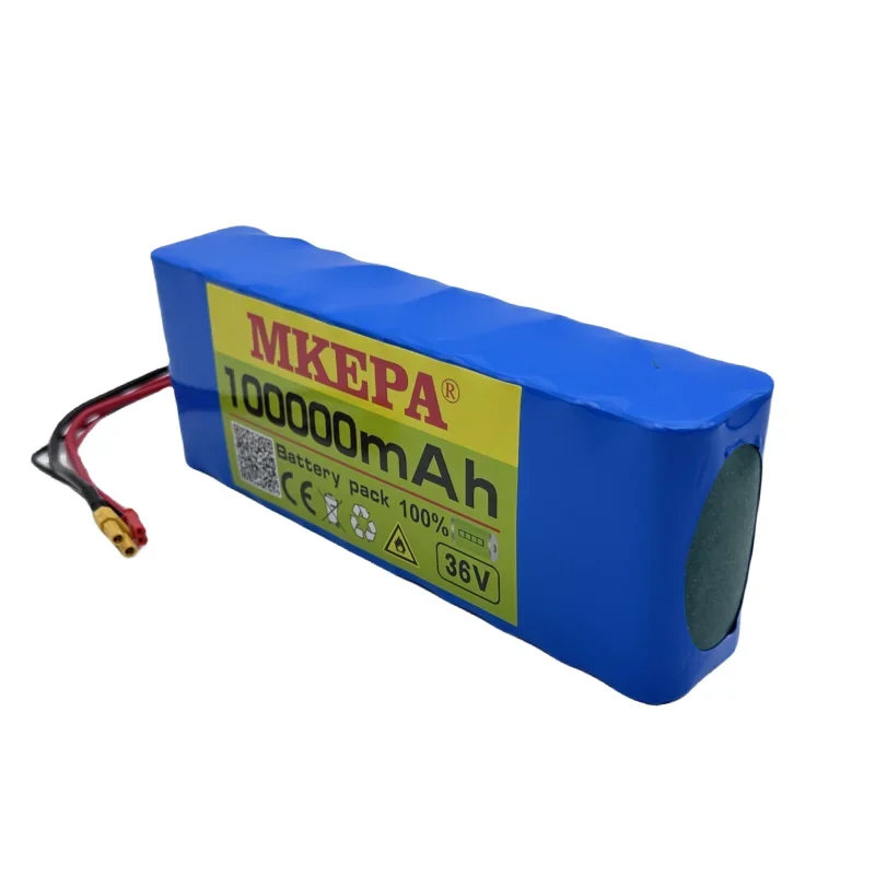 Mkepa 10S 2P 36V 100000Mah 18650 Li-Ion Batterij 1000W Hoog Vermogen En Capaciteit 36V Motorfiets Scooter