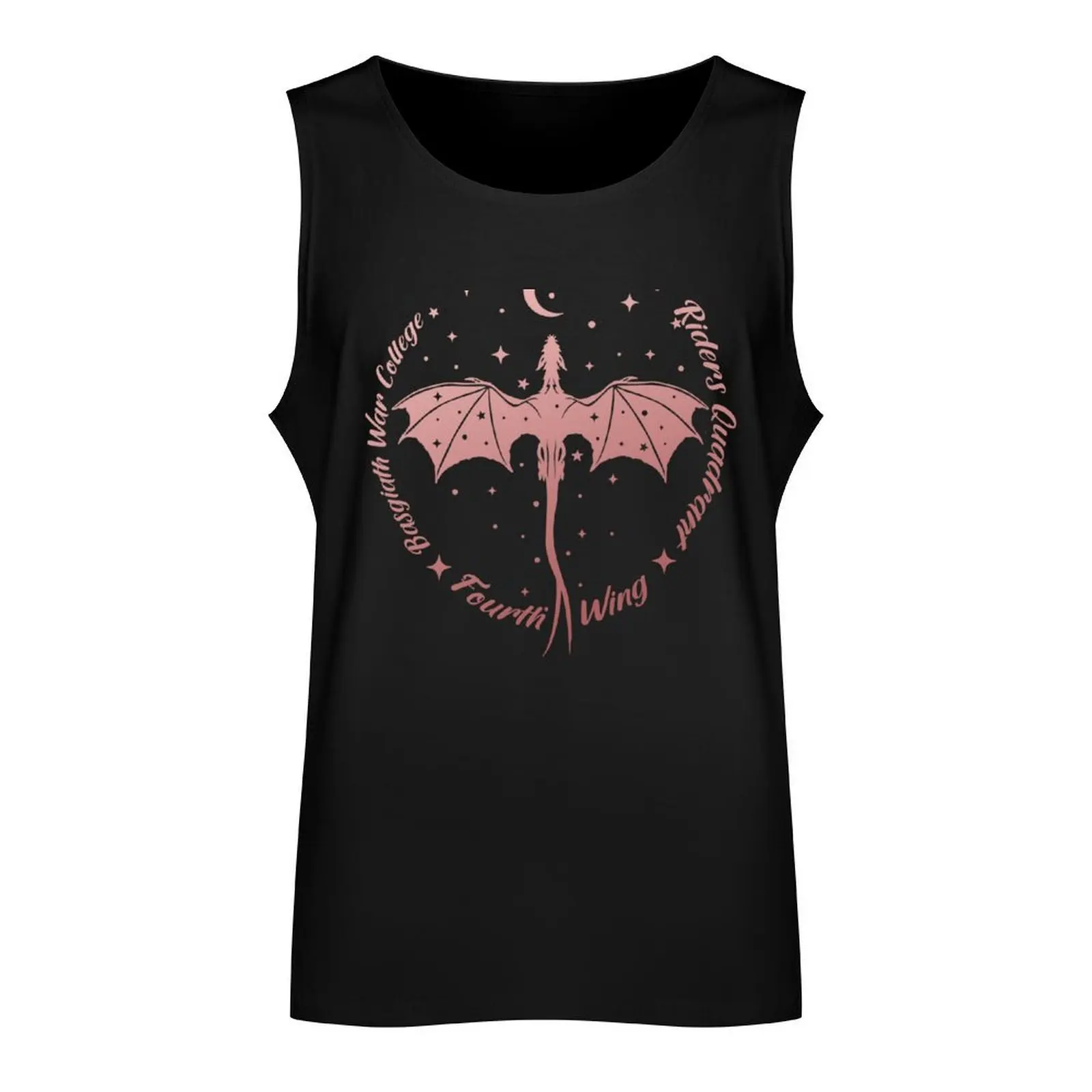 Rose Gold Ombre Riders Quadrant Flying Dragon Tank Top Men's gym t-shirts summer anime top gym clothing men