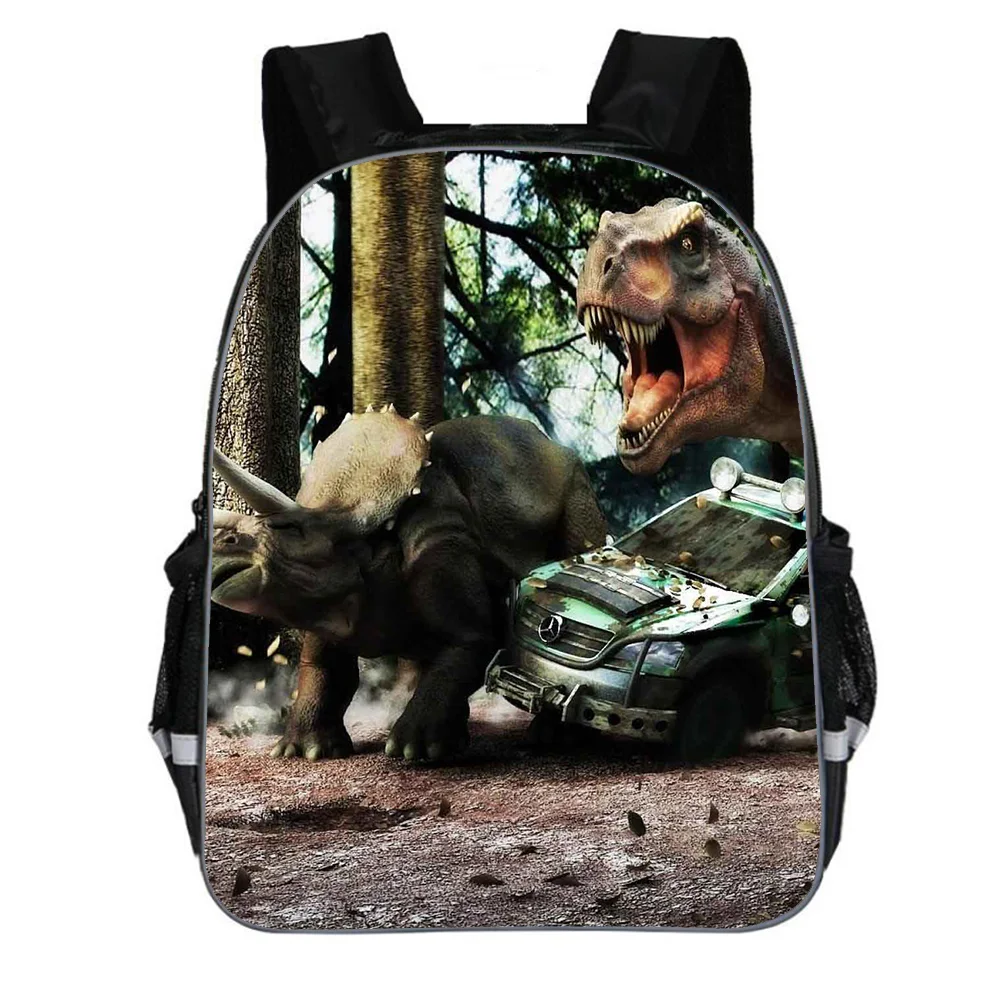 Jurassic Park School Bags Primary Jurassic World children school bags girls boys baby book bag 11-16inch mochila