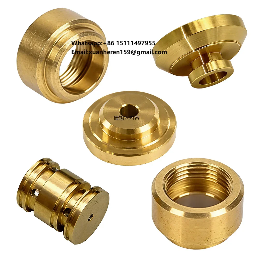 CNC Machined Car Spare Parts High Quality Customized Stainless Steel Aluminum Milling Turning Components Precision