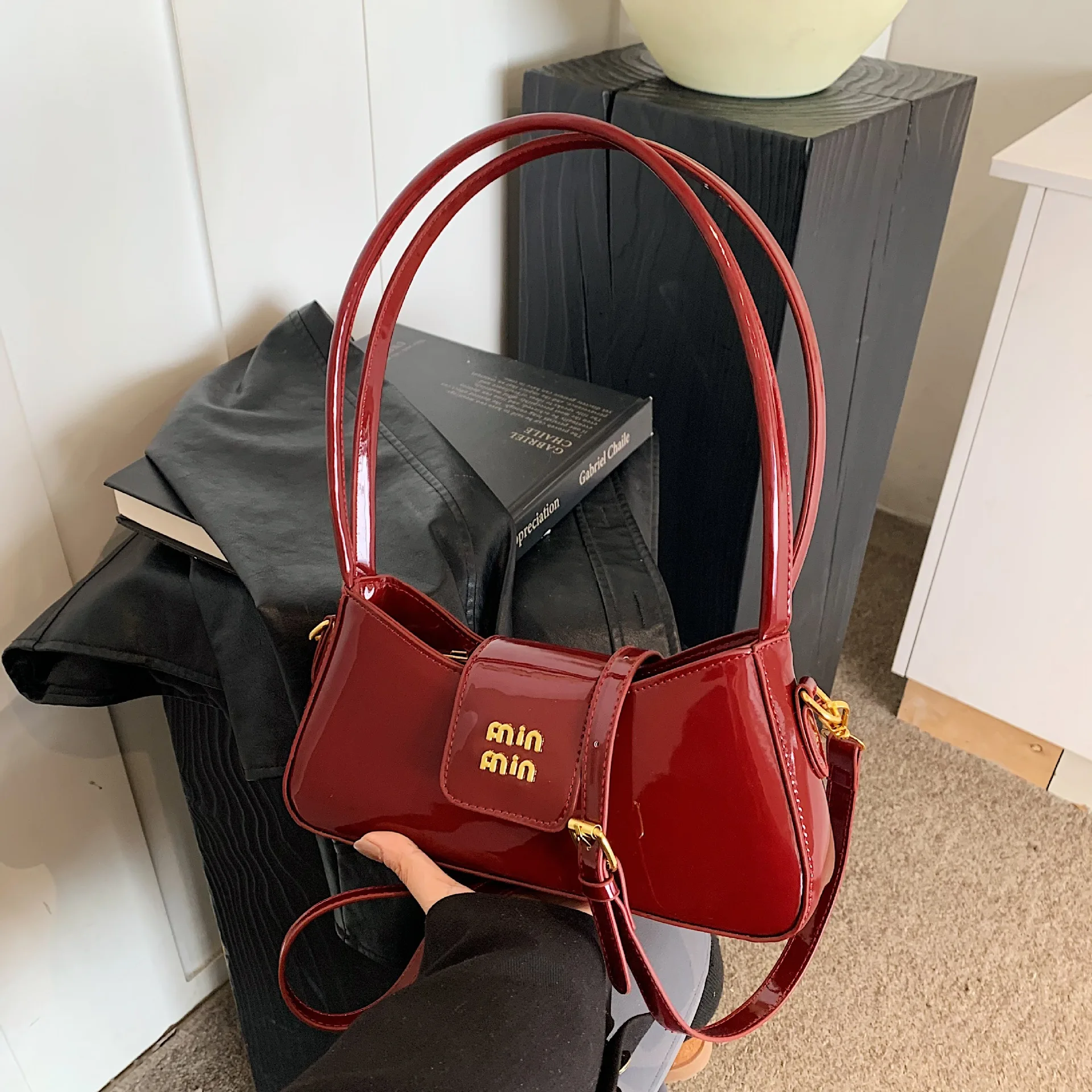 

Сумка премиум-класса для подмышек 2025 года, женская трансформируемая сумка через плечо с верхней ручкой, сумка «день-ночь», структурированная сумка для переноски