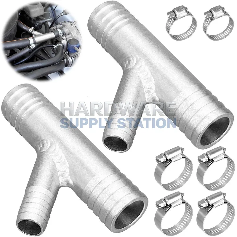 

Соединительный Y-образный фитинг для отопителя, нержавеющий, устойчивый к коррозии, широкая совместимость, для труб отопления салона