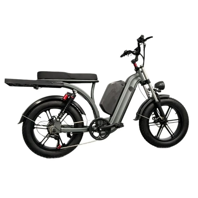 20 inch snow electric mountain bike lithium battery 7 speed power assist off road commuter e-bike