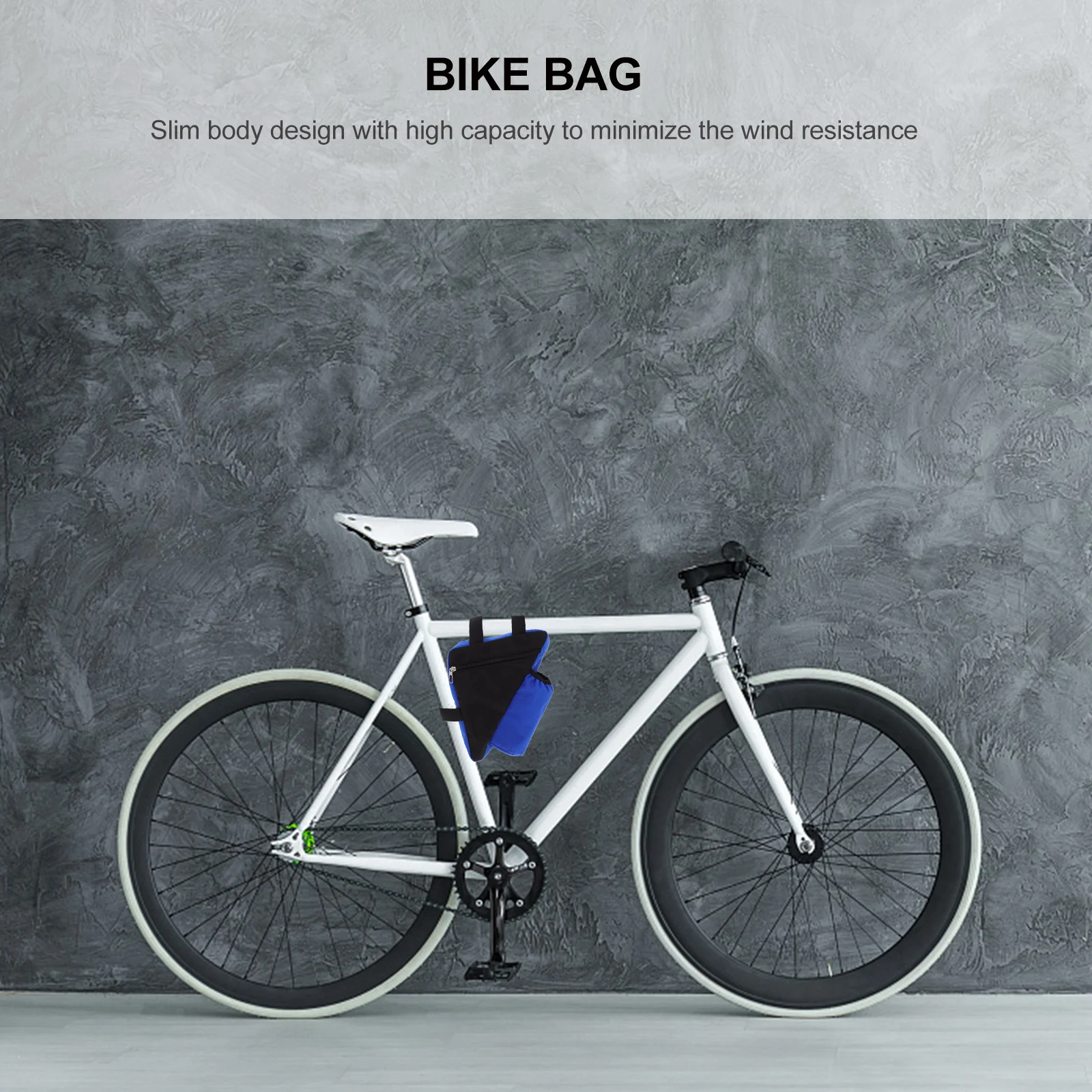 

Bike Bag Bicycle Frame Bags Triangle for Handlebars Pouches Bikes Bicycles Storage Front