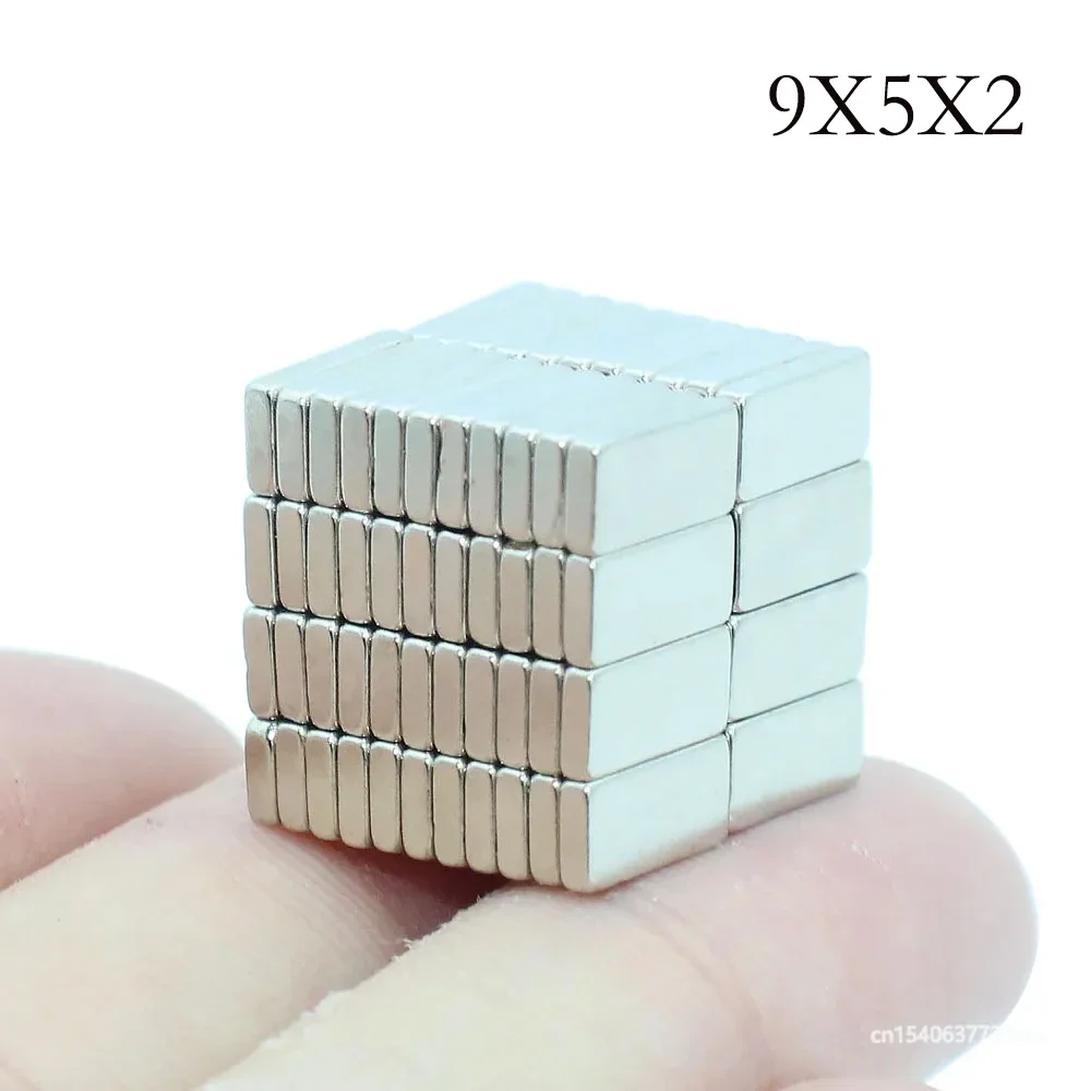 5/8/12/20/30Pcs 9x5x2 Neodymium Magnet 9mm x 5mm x 2mm N35 NdFeB Block Super Powerful Strong Permanent Magnetic imanes