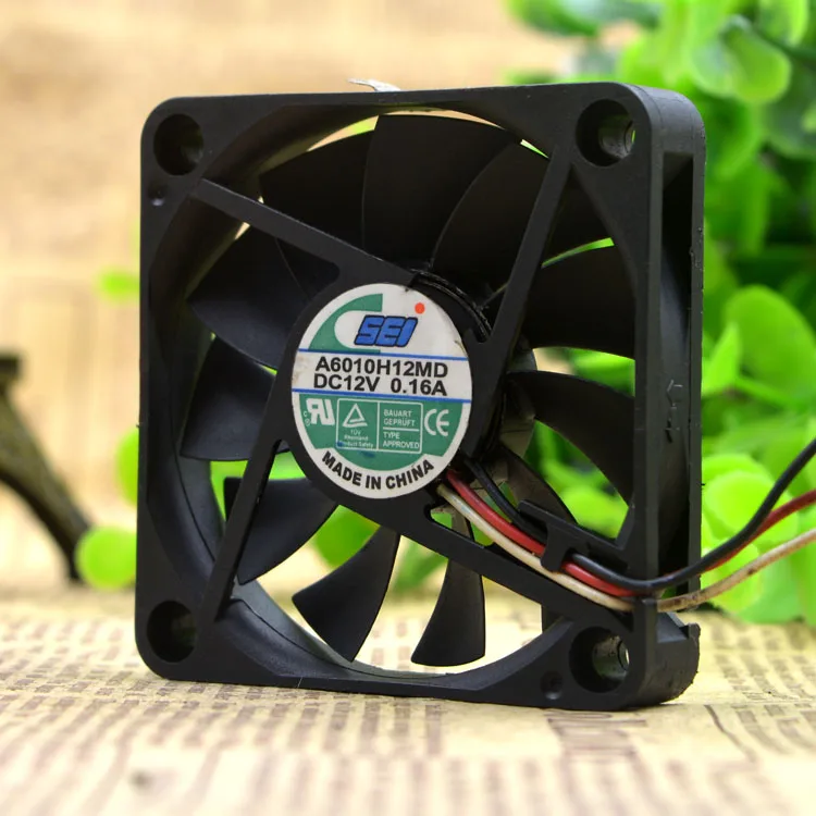 

NEW ORIGINAL A6010H12MD 12V 0.16A 6010 60*60*10 mm COOLING FAN