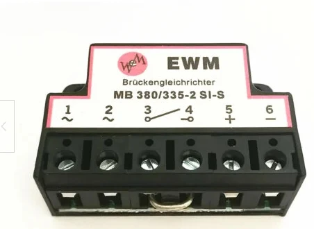 

Ewm mb380/335-2 Si-S motor brake rectifier