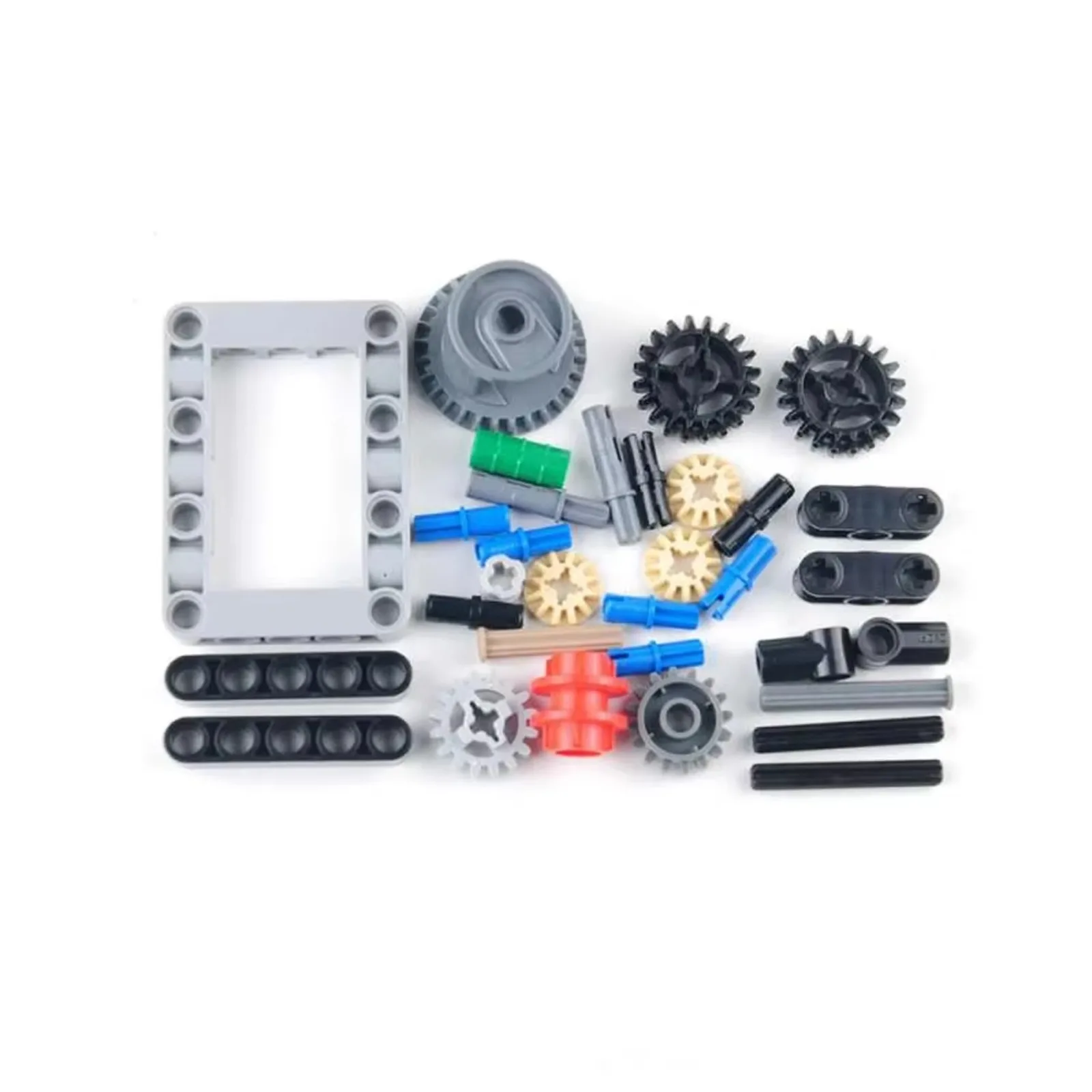 Kleine Partikelbausteine Differentialgetriebesatz für DIY-Automodelle