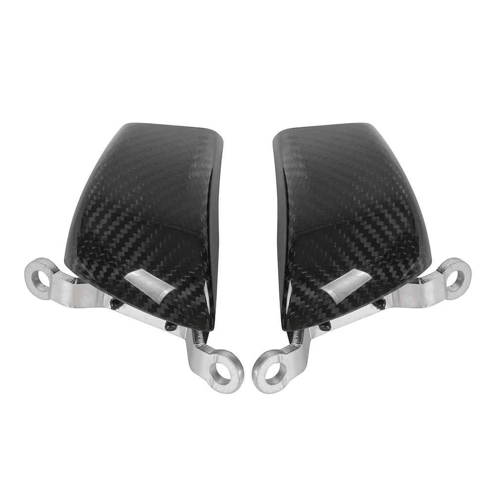 Fit For All Motorcycles 100% Carbon Fiber Brake Coolers Gloss Fairings Brake Coolers Modification Universal Parts