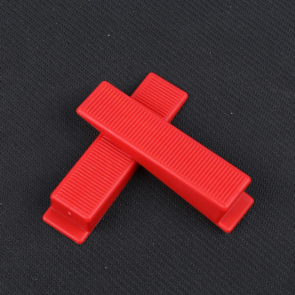 50/500Pcs Reusable Ceramic Wedges Insert Tile Leveling System Clips Spacers Tiling Floor Wall Carrelage Construction Tool