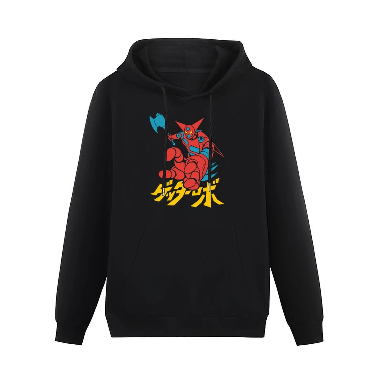 042 Getter Robo Pullover Hoodie men's sweat-shirt set aesthetic clothing men wear anime clothes hoodie streetwear