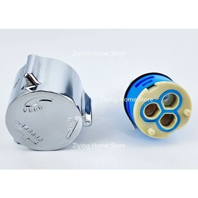 Suitable for Three-way Water Divider Valve Core, 3-speed Switching Faucet for Showerhead, 22mm Copper Rod