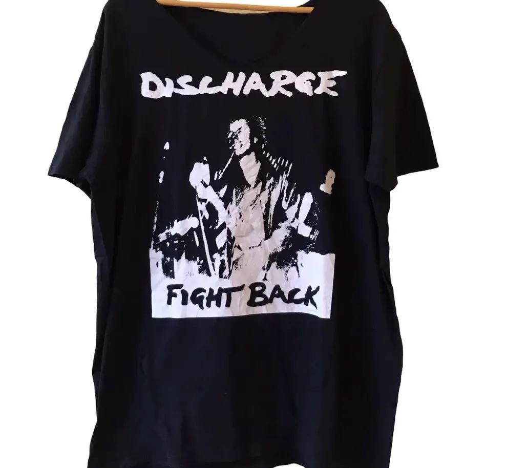 Discharge Band Fight Back Album Unisex Adult Short Tee Shirt All Size PR625