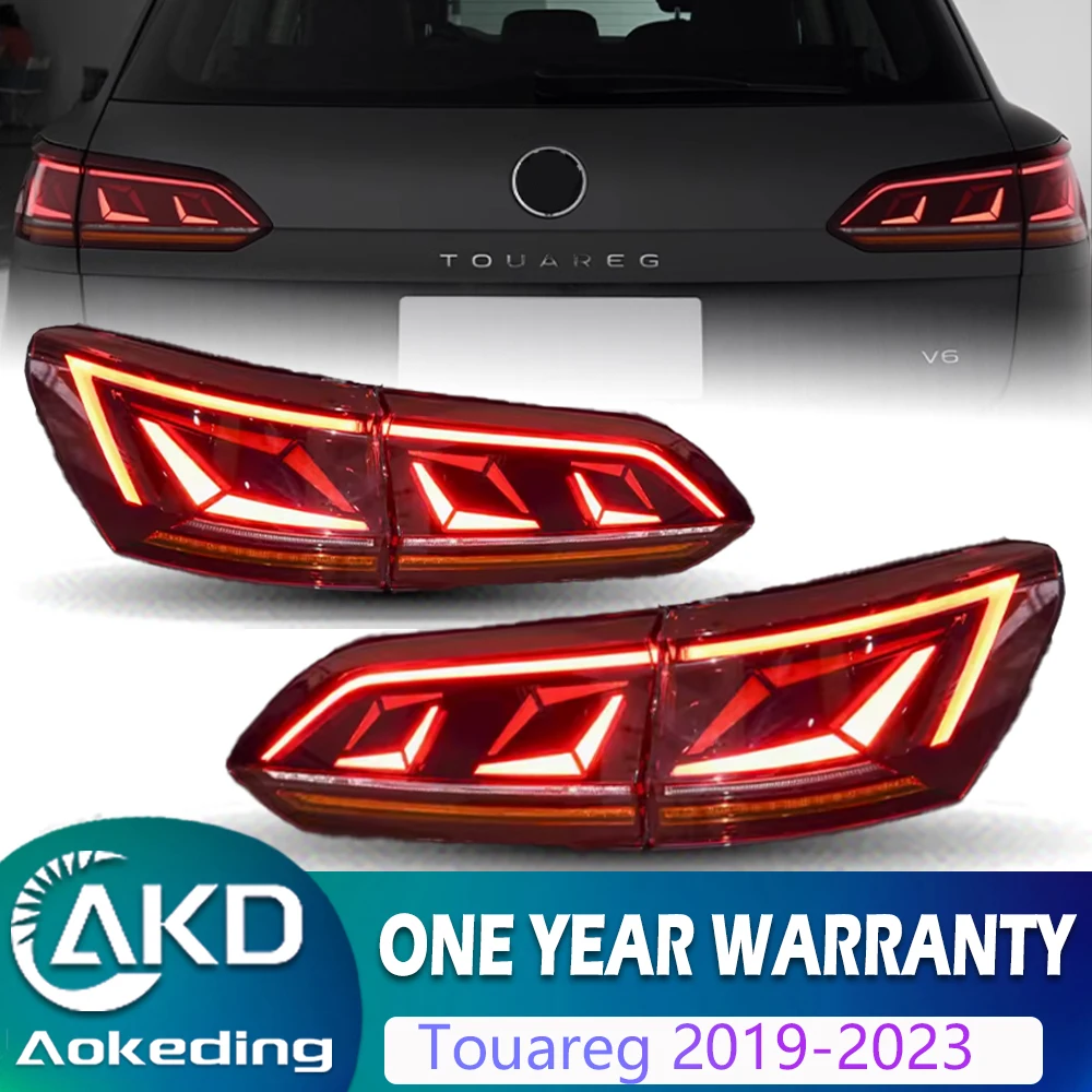 

Taillights For VW Touareg LED 2019-2023 Tail Lamp Car Styling DRL Dynamic Turn Signal Reverse Auto Accessories