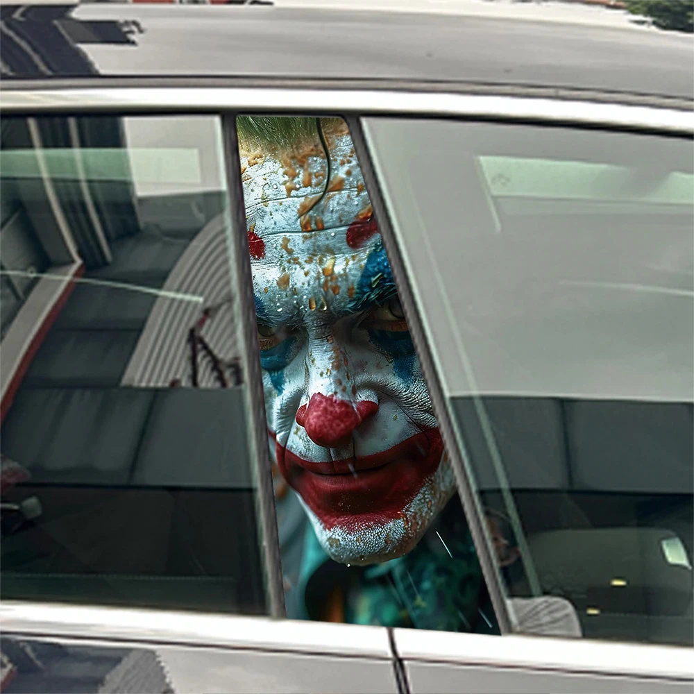 Graffiti Car Stickers Auto B-pillar Decals Center Column Cartoon Cover Scratches Decor Waterproof Decal Sticker Self-adhesivea