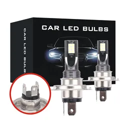 2Pcs LED H4 H7 H11 Car Headlight H8 H9 H10 H1 H3 Car Fog Light Bulbs 9005 9006 Auto Driving Running Lamps 12000LM 80W 12V 24V