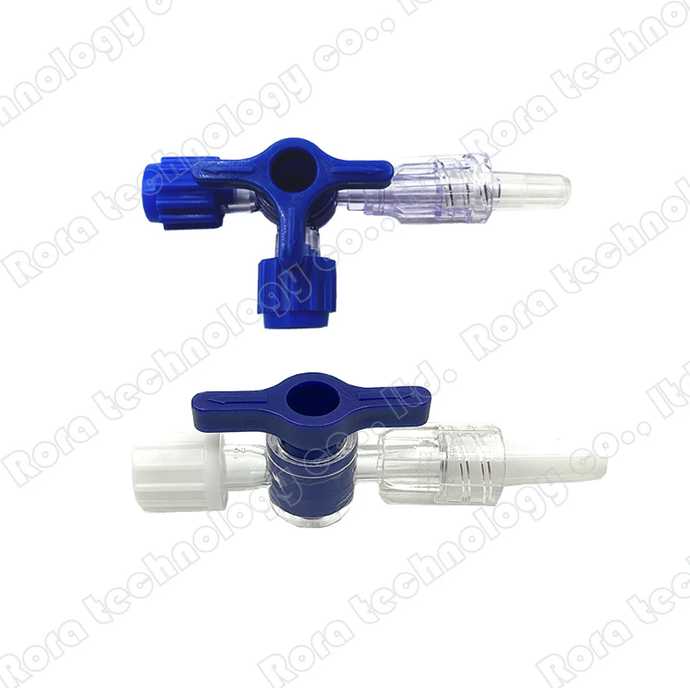 

Plastic 2-way stopcock luer lock adapter 3-way stopcock flexible T-connector extension Tube