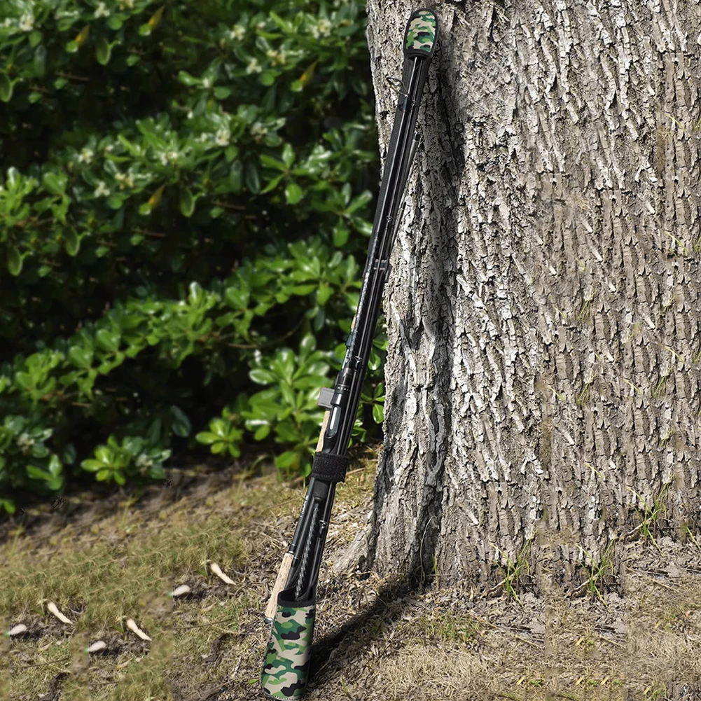 الصيد رود واقية غمد المحمولة الصيد رود حامي الكتف الأشرطة مقاوم للماء قصبة صيد خشبية كم أدوات صيد السمك