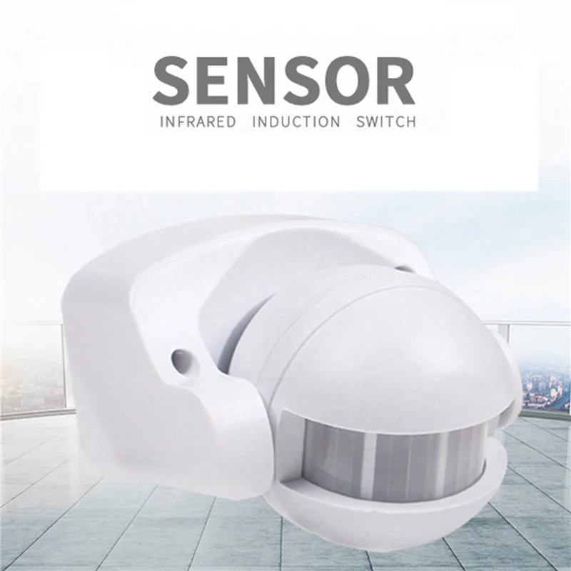【NEW】4X PIR Infrared Motion Sensor AC110V-220V Motion Detector Adjustable Switch For Indoor And Outdoor Multiple Scenarios