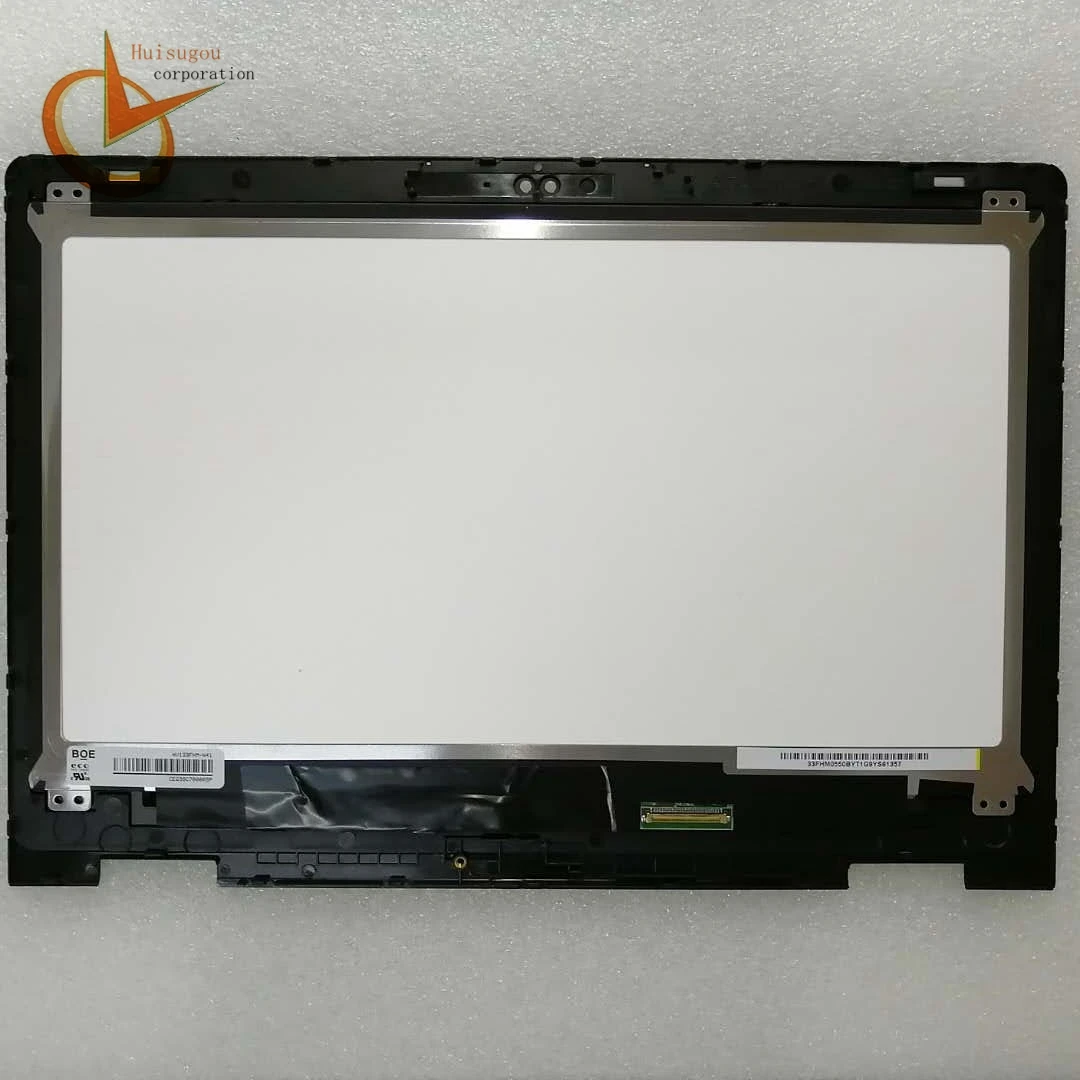 Imagem -02 - Montagem de Tela Lcd e Digitalizador de Toque Frame Dell Inspiron 13 5368 5378 5379 7378 7368 B133hab01.0 Nv133fhm-n41 A11 Fhd