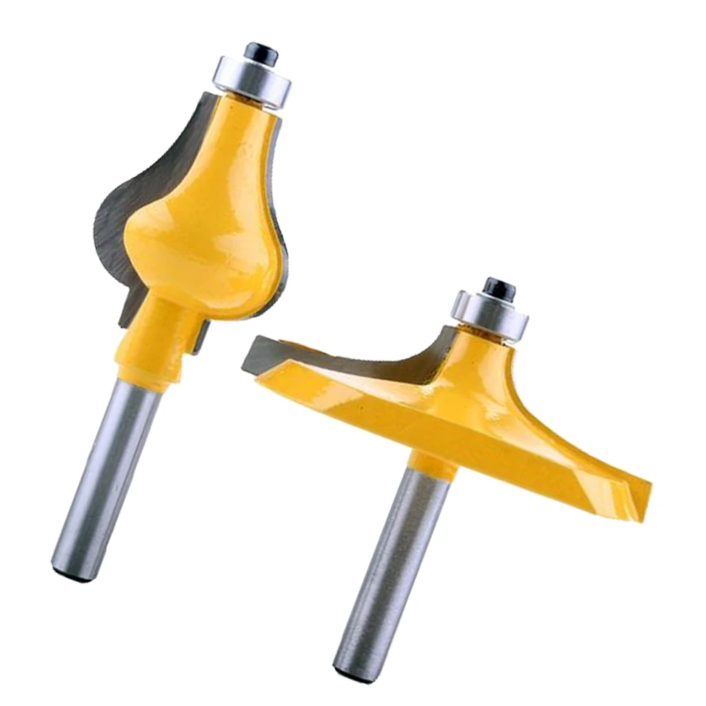 

Набор фрез для поручней из твердосплавного сплава, профильная фреза Ogee, инструмент для деревообработки, для изготовления деревянных перил