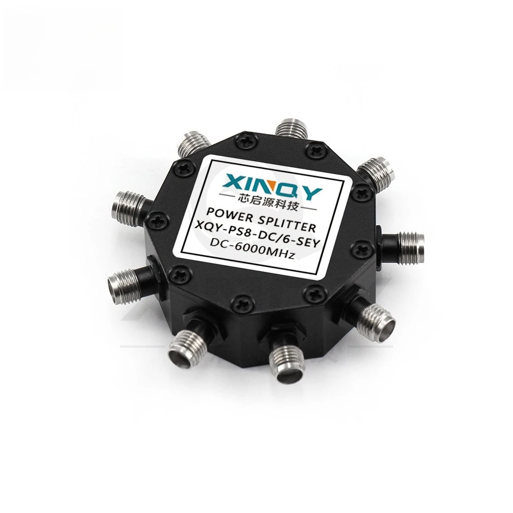 XINQY 0-6GHz Resistance Power Divider SMA 1 Minute 8 0-6000MHz Low Frequency Power Divider Combiner