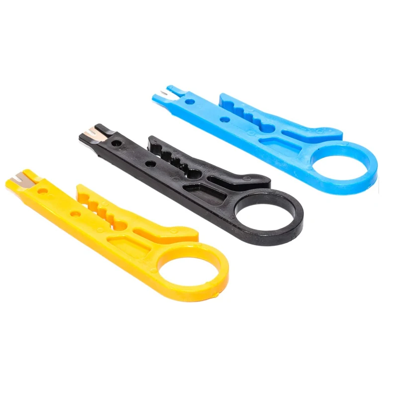 1PC Mini Pocket Portable Wire Stripper Knife Crimper Pliers Crimping Tool Cable Stripping Wire Cutter Crimpatrice Tool Parts CNC