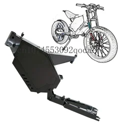 High Power Dropout 170mm Strong DIY Full suspension enduro ebike frame for electric bike 3000w 5000w 8000w