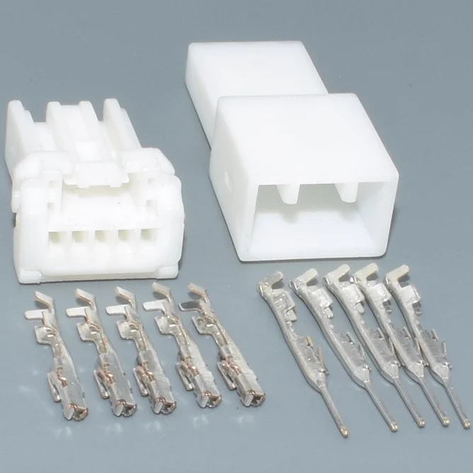 6098-7079 Interior White Connector Kit for Universal Vehicles Damaged Cabin Electrical Plug Replacement car connector