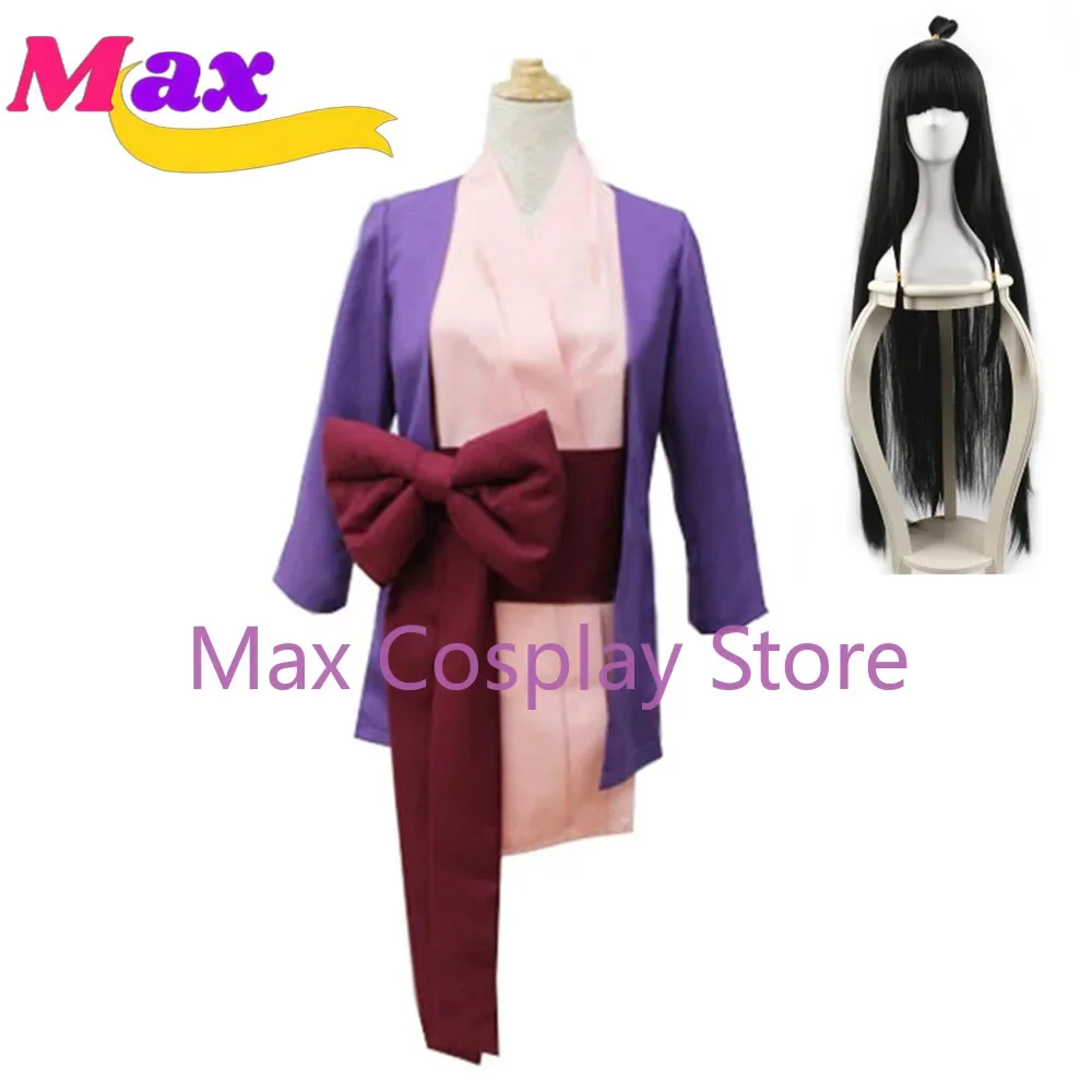 

wby2 Maya Fey Ayasato Mayoi Dress Phoenix Wright Gyakuten Saiban Cosplay Costume Outfits Halloween Carnival NZ