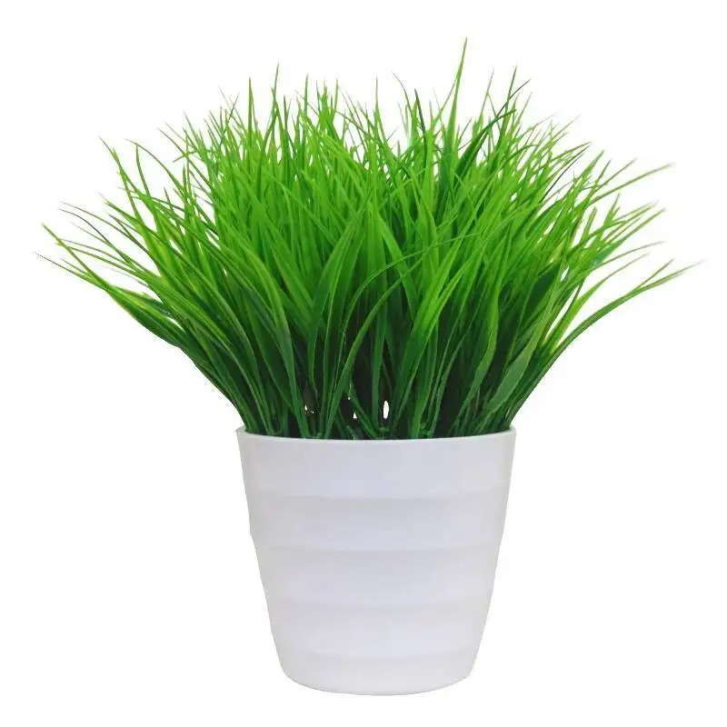 Simulation Plant Plastic Flowers And Plants Potted Indoor Green Plant Small Potted Landscape Green Plant Decoration Artificial - view 5