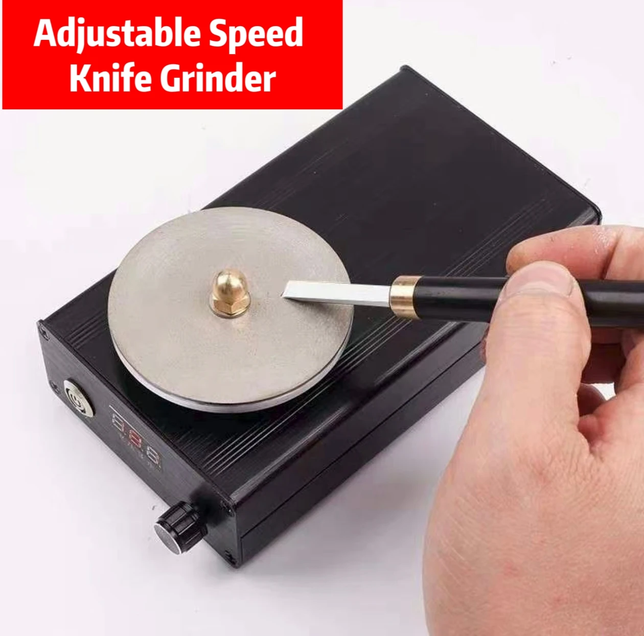 

Knife Sharpener, Wood Carving And Core Carving Handmade Carving Knife Head Sharpener, Electric Knife Sharpener
