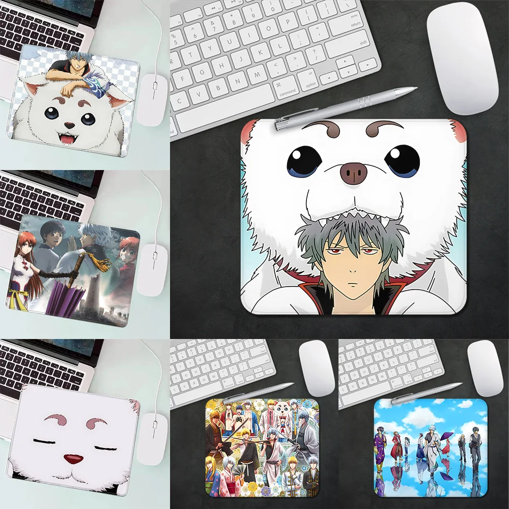 

Anime Gintama Sakata Gintoki Gaming Mouse Pad XS Small Mousepad For PC Gamer Desktop Decoration Office Mouse Mat Deskmat Rug