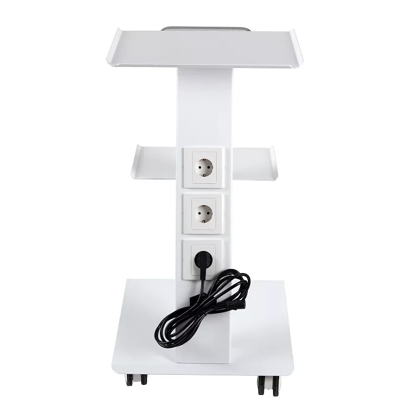 

Mobile Dental Medical Delivery Units 3-level Cart Trolley For Dental Clinic/Beauty Salon