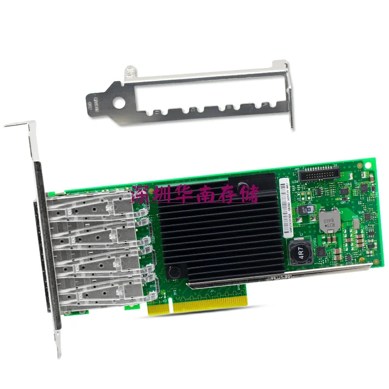 For Intel X710-DA4 4 port 10 Gigabit network interface card PCI3.0 X8 X710-DA2 dual port network interface card