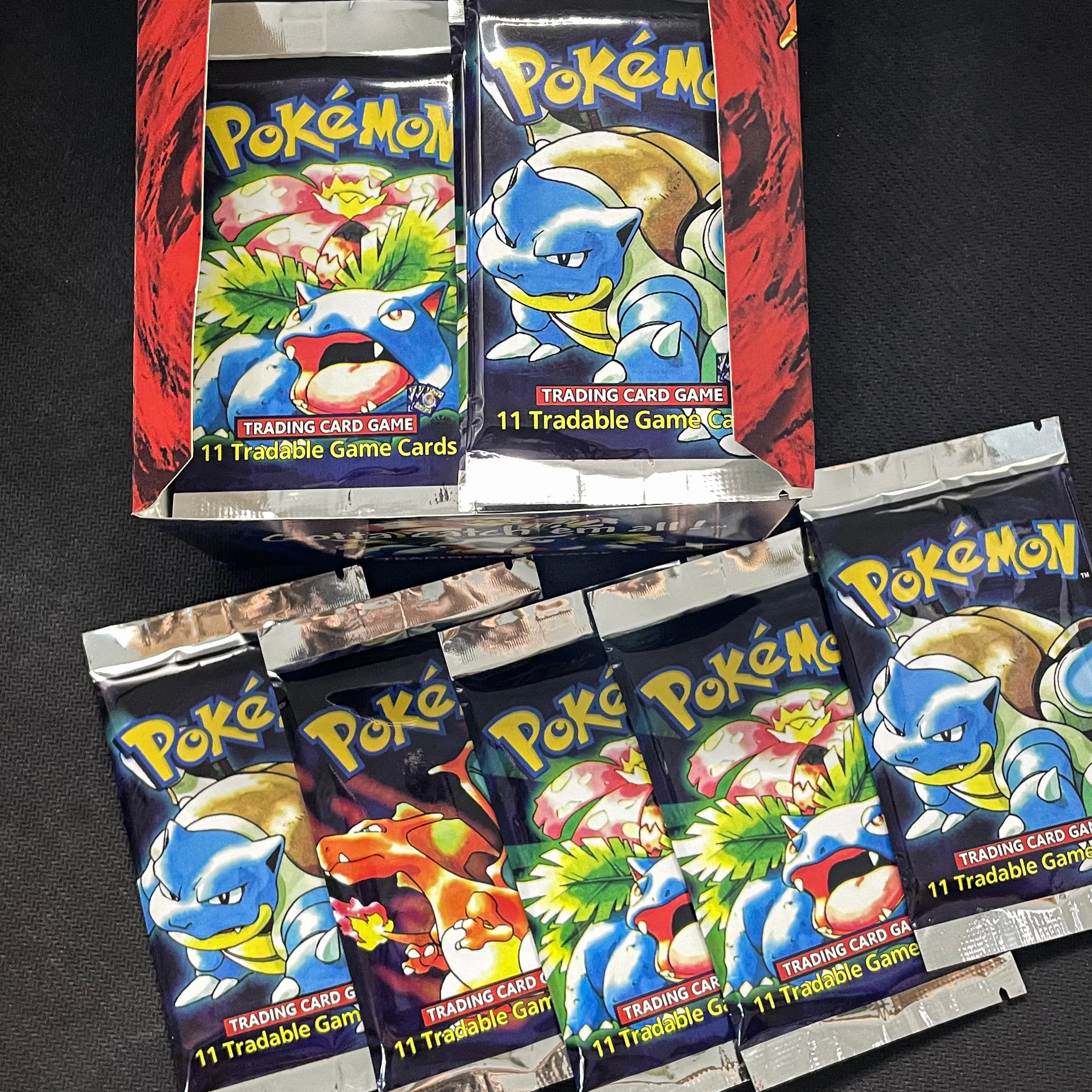 ポケモンカードゲーム 英語 ブースターパック アート レア 薄字