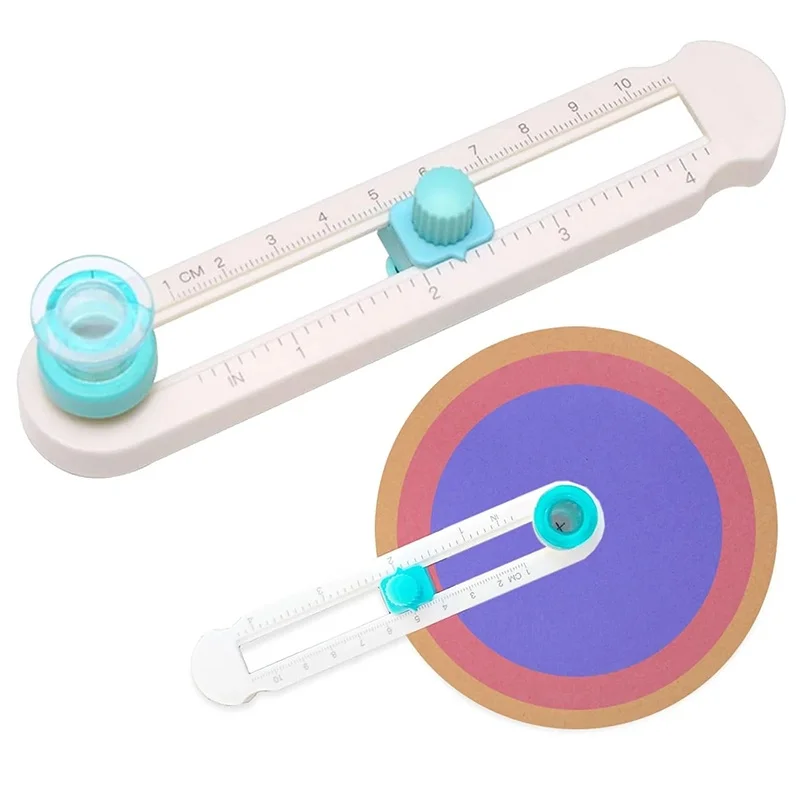 360° Adjustable Circle Cutter Precision Scrapbooking Tool DIY Cards Cutters Craft Enthusiasts For Office School Stationery Paper