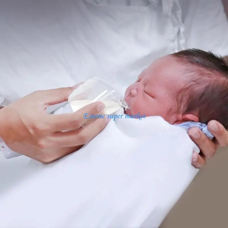 090B Pack of 4pcs Baby Cup Feeder Spillproof Drinking Aids for Supplemental Feeding