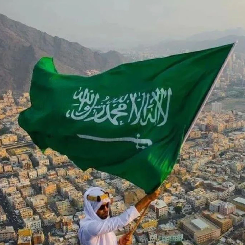 FLAGLINK 90x150 CM Saudi Arabia National Flag For Decoration