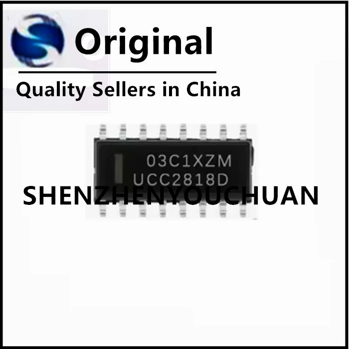 (1-100piece)UCC2818DTR  UCC2818D  SOP16   IC Chipset New Original