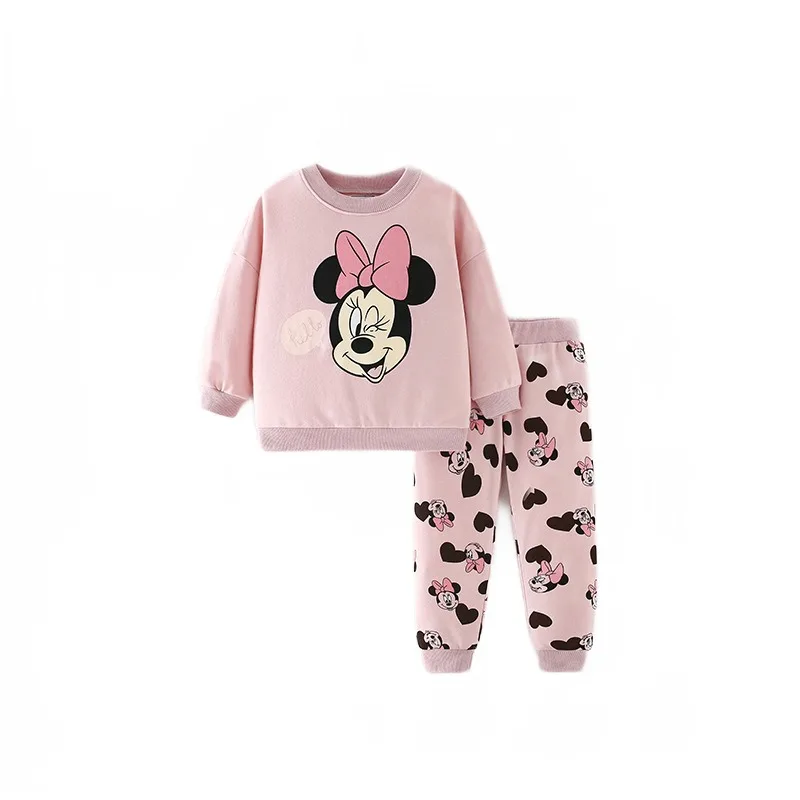 Children\'s Set Autumn Girls clothes Casual Sweater Pants 2Pcs 2-6 Year Old Beibei New Kids garments