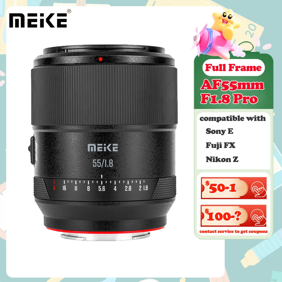 Meike 55Mm F1.8 Pro… - image