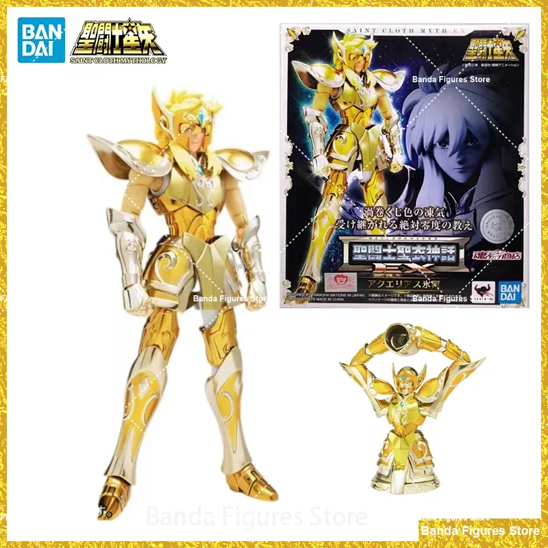 

Original BANDAI Saint Cloth Myth EX Aquarius Hyoga Tamashii In Stock Anime Figures Model Toys