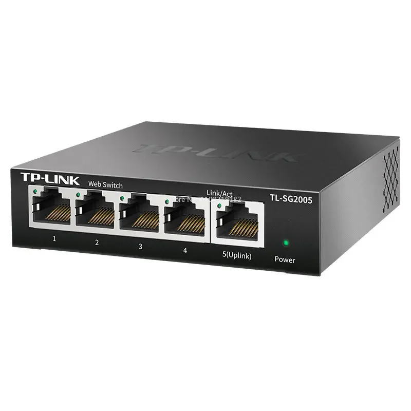 TP-LINK 5x1000M Gigabit Web Management 5port Internet Switch VLAN Isolation Port Monitoring Converge Ethernet Hub RJ45 1G