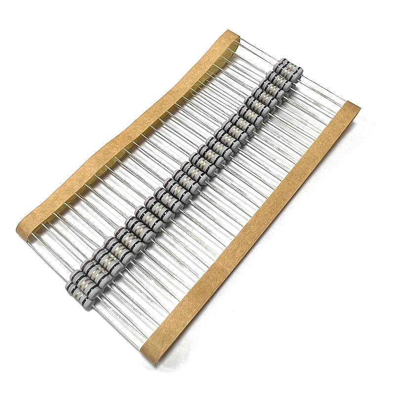 50pcs  1W Wire-wound Fuse Resistance Accuracy 5% 10 20 22 33 39 47 51 56 68 100 Ohm Wire Wound Resistor 10R 20R 22R 33R 39R 47R