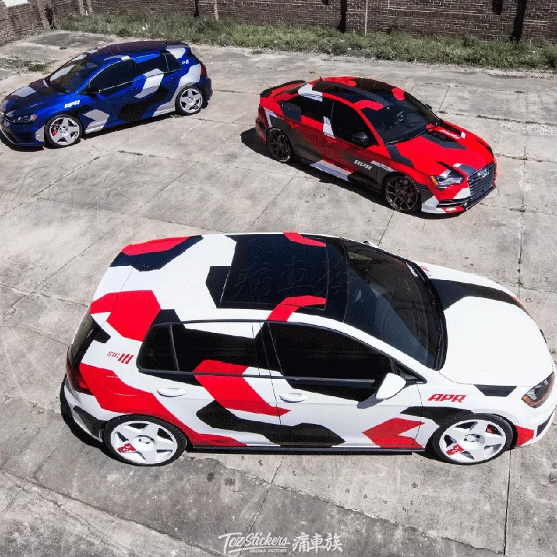 

Car Sticker Vinyl Body Decorative Body Custom Film FOR Golf 6 Golf 7 GTI MK7 Golf 8